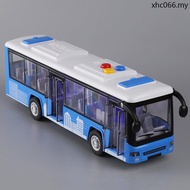 Children Music Bus Toy Baby Bus Open Door Large Bus Boy Real Bus Model