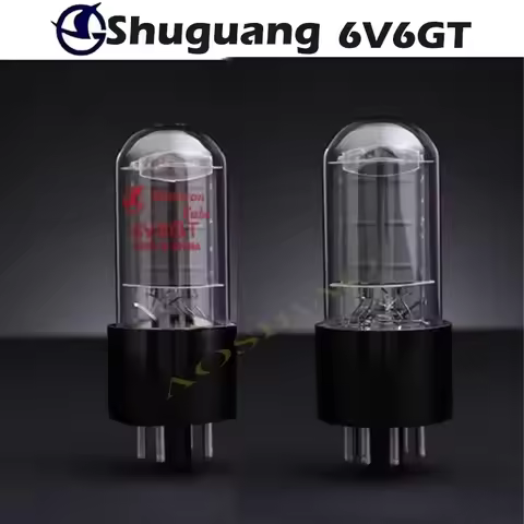 SHUGUANG 6V6 6V6GT Vacuum Tube Replaceme 6P6P 6L6 6V6 Electronic Tube Amplifier Amp Kit HIFI Audio V