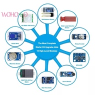 Most Complete Starter Kit with Tutorial for Arduino UNO R3 for Arduino IDE [wohoyo.sg]