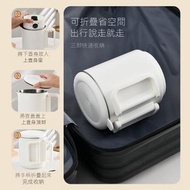 RL DEPARTMENT STORE - 摺疊水壺 旅行出差便攜式燒水壺 不銹鋼電熱水杯 迷你家用全自動摺疊電熱水壺 泡麵鍋 迷你宿舍家用便攜式小型 全自動不銹鋼電水煲 旅行露營用旅行電熱水煲 摺疊