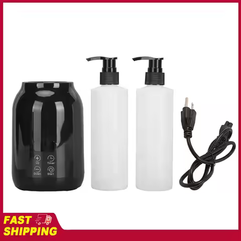 Temperature Adjust Single Massage Oil Bottle Warmer Massage Oil Heater Essential Oil Heater LED Disp