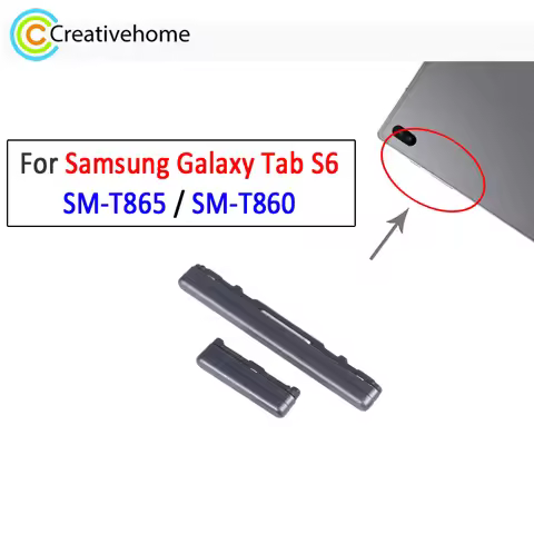 S6 Power Button & Volume Control Button For Samsung Galaxy Tab S6 SM-T865 SM-T860 Replacement Part