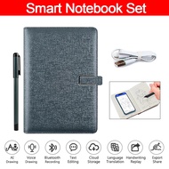 Notebook Pintar Ocr Digital Pen Sync Pen Set Reka Bentuk Sambungan Bluetooth Lukisan Tulisan Tangan 