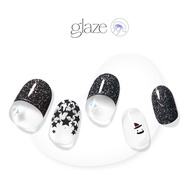 [DASHING DIVA] glaze Gel Manicure Sticker _ Cute Ghost Needs Lighting Halloween Black