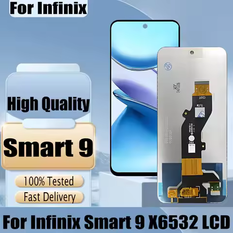 High Quality For Infinix Smart 9 X6532 LCD Display Touch Screen Digitizer Assembly For Infinix Smart