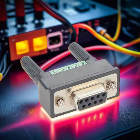 Compatible MOXA Mini DB9F-to-TB DB9 Female to Soldless Terminal Block Adapter D Sub 9Pin to Srew Ter