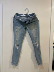 AEO Ripped Skinny Stretchy Jeans