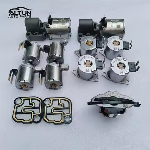 High quality DQ250 02E DSG 6-speed gearbox solenoid kit 02E 325025 AJ 02E 321371 E For A3 Q3 Seat To