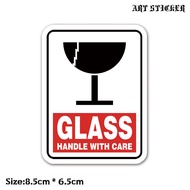 Travel Luggage Waterproof Sunscreen Sticker Fragile Item No Residue Tape for Carry-On Bag Checked Ba