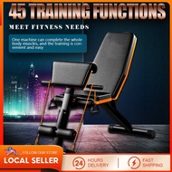 Dumbbell Bench Adjustable Sit Up Bench Incline & Flat Decline Gym Dumbbell Chair Weight Exercise Fol