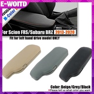 E-WOITD Armrest Latch Cover Leather Center Console Armrest Lid Cover Cap For Toyota 86 Subaru BRZ 20