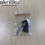 ADHESIVE & NAIL GLUE 1 BAR FOAM TAPE 3m + 2 PCS CONCRETE NAILS