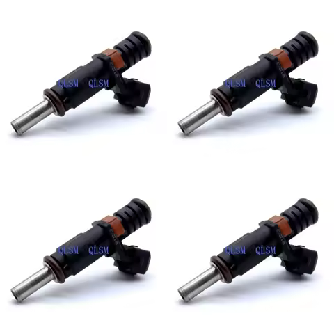 4PCS FUEL INJECTOR FOR BMW 1 3 SERIES E87 E90 E91 116i 316i N45B16A N46N 7561277 Premium Car Accesso