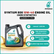 Petronas Syntium 800 10W-40 Engine Oil (4L) Minyak Engin Semi Synthetic 10W40