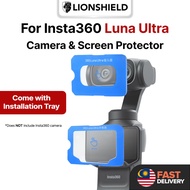 (MY) LionShield Insta360 Luna Ultra Camera Lens Protector Screen Protector 9H Tempered Glass HD Clea