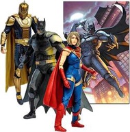 改STRC 麥法蘭 DC 7吋 超級英雄 武力對決 2 蝙蝠俠 命運博士 女超人 3入組 現貨