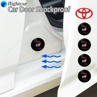 （FT）Toyota Gr Sport Car Door Protector Shock Absorber Rubber Sound Insulation Pad for Hilux Innova Corolla Cross Rush Calya Yaris Vios Avanza Raize Veloz Sienta Car Accessories