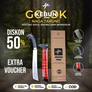 Juragan Pisau Golok Kebun Koleksi Baja Sup9 Super Tajam Tebas Kayu Bambu | Golok Naga Tarung