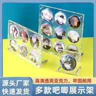 [in stock] Acrylic display stand for badges and cards, storage box for anime merchandise, nine-compa
