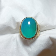 batu cincin bacan palamea blue relaxa kristal super Giwang 