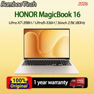 HONOR MagicBook 16 2026 / Ultra X7-358H / Ultra5-336H | 16inch 2.5K 180Hz Screan HONOR Laptop