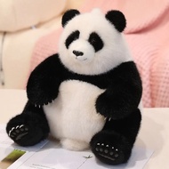 HuaHua ของเล่นตุ๊กตาแพนด้ายักษ์ Sleeping กอดจําลองตุ๊กตายัดไส้ตุ๊กตาเด็กของขวัญนุ่ม PP Cotton Filled
