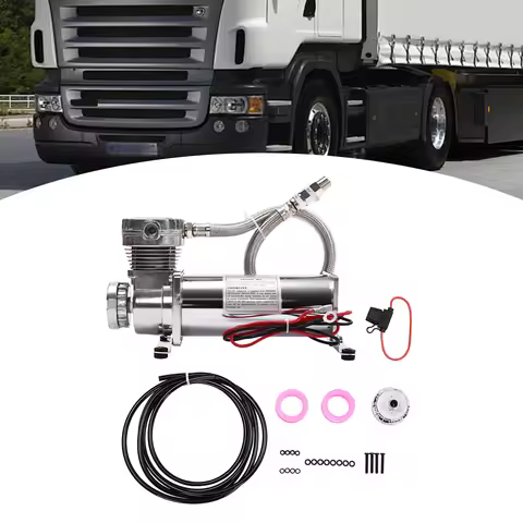 200-300 W Air Suspension Compressor, 50 L/Min 200 Psi Air Compressor Kit, 12 V 23 A High-Performance