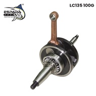 CRANKSHAFT ASSY RACING (ESPADA) TW LC135 100G