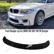 Front Bumper Lip Spoiler Splitter Diffuser Retroft For BMW E81 E82 E87 E88 1M/1M Bumper 2004-2014 St