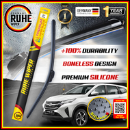 Ruhe Wiper Perodua Aruz 2018 - New Present Original High Quality Soft Silicone Car Wiper Silicon Ker