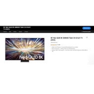 SAMSUNG (2024) 85" Neo QLED 8K QN800D Tizen OS SmartTV QA85QN800DKXXM NQ8 AI Gen2 Processor,8K AI Up