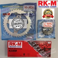 RKM Sprocket set 428 Combo For Honda EX5 428-100L C70 GBO GBOJ