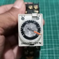 OMRON H3YN-2 0.1s-10min 24Vdc Timer Original + Socket