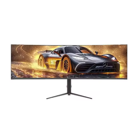 49 inch 5k144hz curved e-sports monitor 32:9 hairtail screen game office lift 40 inch 5k75