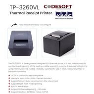 Codesoft TP-3260VL Thermal Receipt Printer (USB + Serial + LAN)