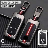 For Honda Civic FB / CRV 2.4 / Odyssey Accord Acura MDX RDX TL TSX ZDX Remote Key Case Cover Alloy K