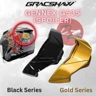 (Accessories) GRACSHAW GENNEX G535 SPOILER HELMET SPARE PART REAR VENT