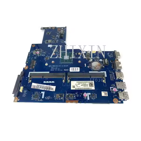 yourui For Lenovo B50-30 Laptop Motherboard With N2830/N2840 CPU PC3L DDR3L ZIWB0/B1/E0 LA-B102P Mai