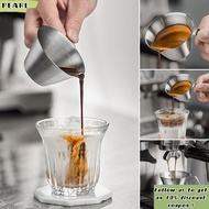 PEARL Measuring Cup, Ergonomic Handle Stainless Steel Pitcher Cup, Espresso Scale Spout Frothing Pit