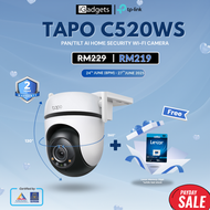 [25.6] TP-LINK Tapo C520WS Outdoor CCTV IP66 PT Pan Tilt WiFi Color Night Vision