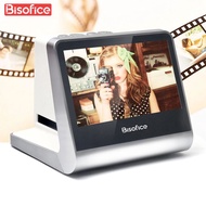 Bisofice Film and Slide Scanner with 5'' LCD Screen Foldable Novelty Scanner for 135 Film(36*24mm)/1