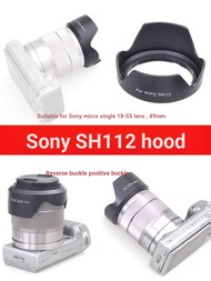 SH112 Hood NEX-5N C3 F3 ILCE-7 6 Mirrorless Camera 18-55 Hood 49mm Accessories