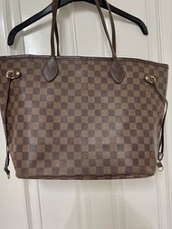 LOUIS VUITTON Neverfull Damier Ebene 手袋