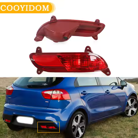 Car Tail Light Rear Bumper Fog Light Barke Light Stop lamp Indicator For KIA RIO Hatchback 2012-2015