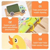 Baby Activity Book/Velcro TK Quiet Book/14/30 Pages Quiet Book