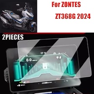 Motorcycle Cluster Scratch TPU Film Dashboard Screen Protector Anti Oil Scratch Proof 2PCS For ZONTE