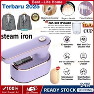 ✌READY STOCK✌Seterika Wap HX-6198 3 in 1 Kabus Stim Mini Genggam 1200W Boleh Putar Mudah Alih Guna M