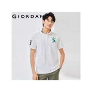 Giordano Men Cotton Lion Polo Shirt
