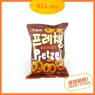 韩国农心 / 焦糖口味 / 蝴蝶脆饼 / Korea Nongshim Pretzel Salted Caramel Snacks / 80g