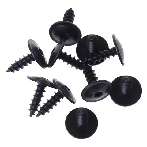 10pcs Volkswagen Engine Cover Screw Torx Stainless For V.W Au.di 5x16mm Clips Bumpers Self-tapping H